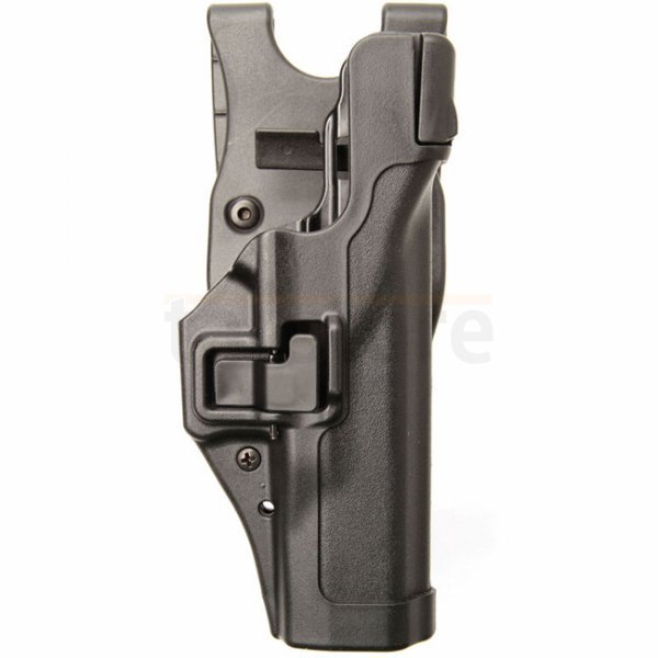 BLACKHAWK Level 3 Matte Finish SERPA Duty Holster Beretta 92/96/M9A1/92A1/96A1 RH - Black